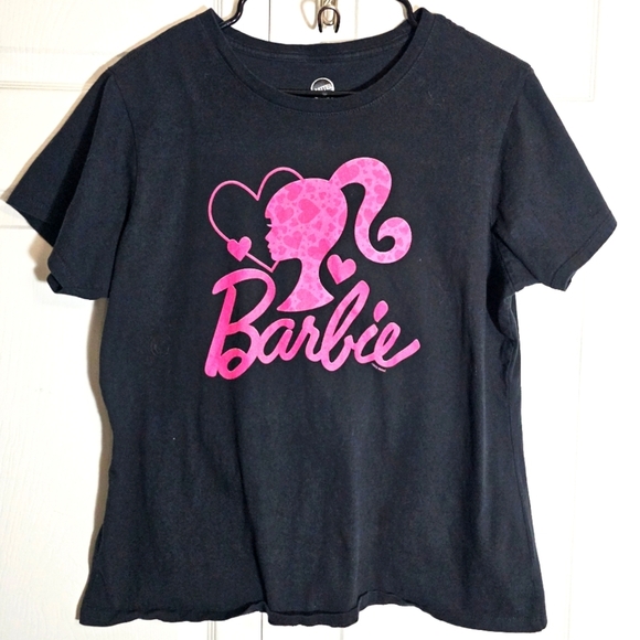 Barbie Tops - Barbie Tshirt XL Casual Loungewear Relaxed Sporty Pink‎
